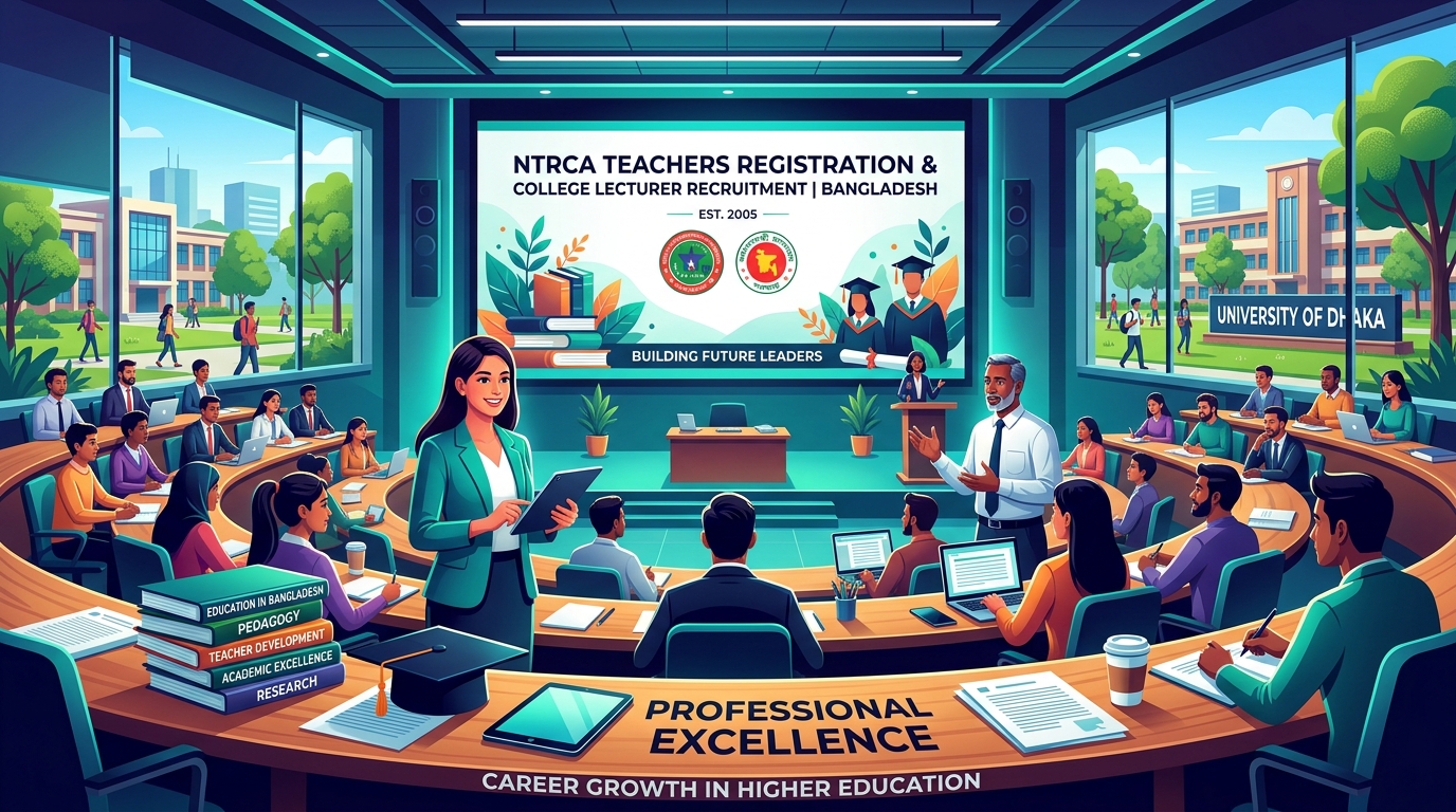 ১৮তম শিক্ষক নিবন্ধন (NTRCA) স্কুল ও কলেজ